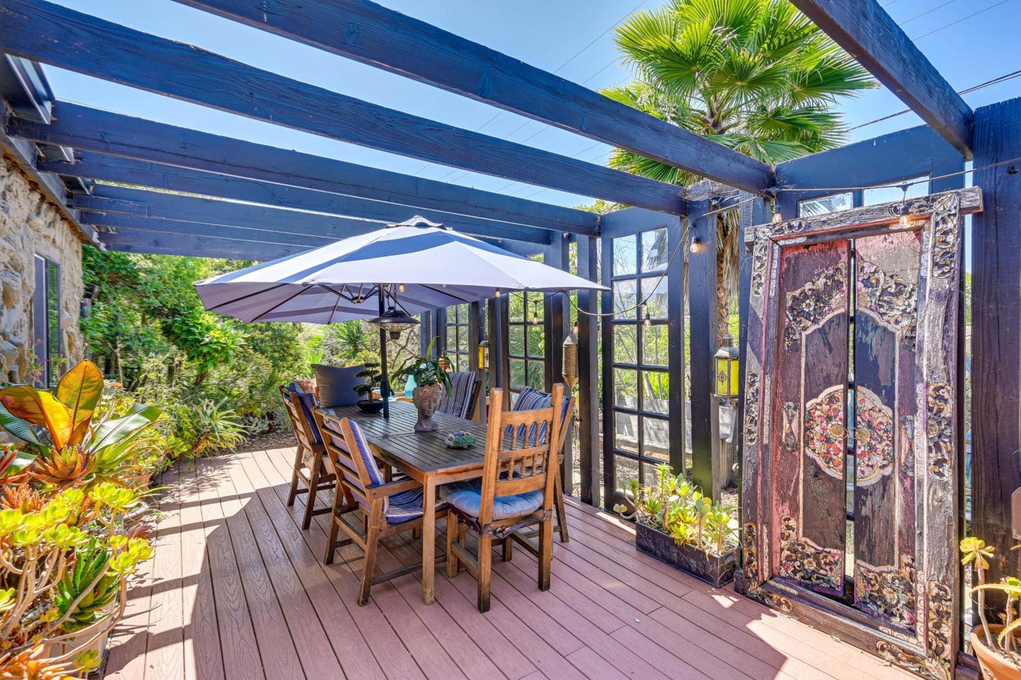 Bohemian Wonderland Benicia Bungalow With Pergola! Экстерьер фото